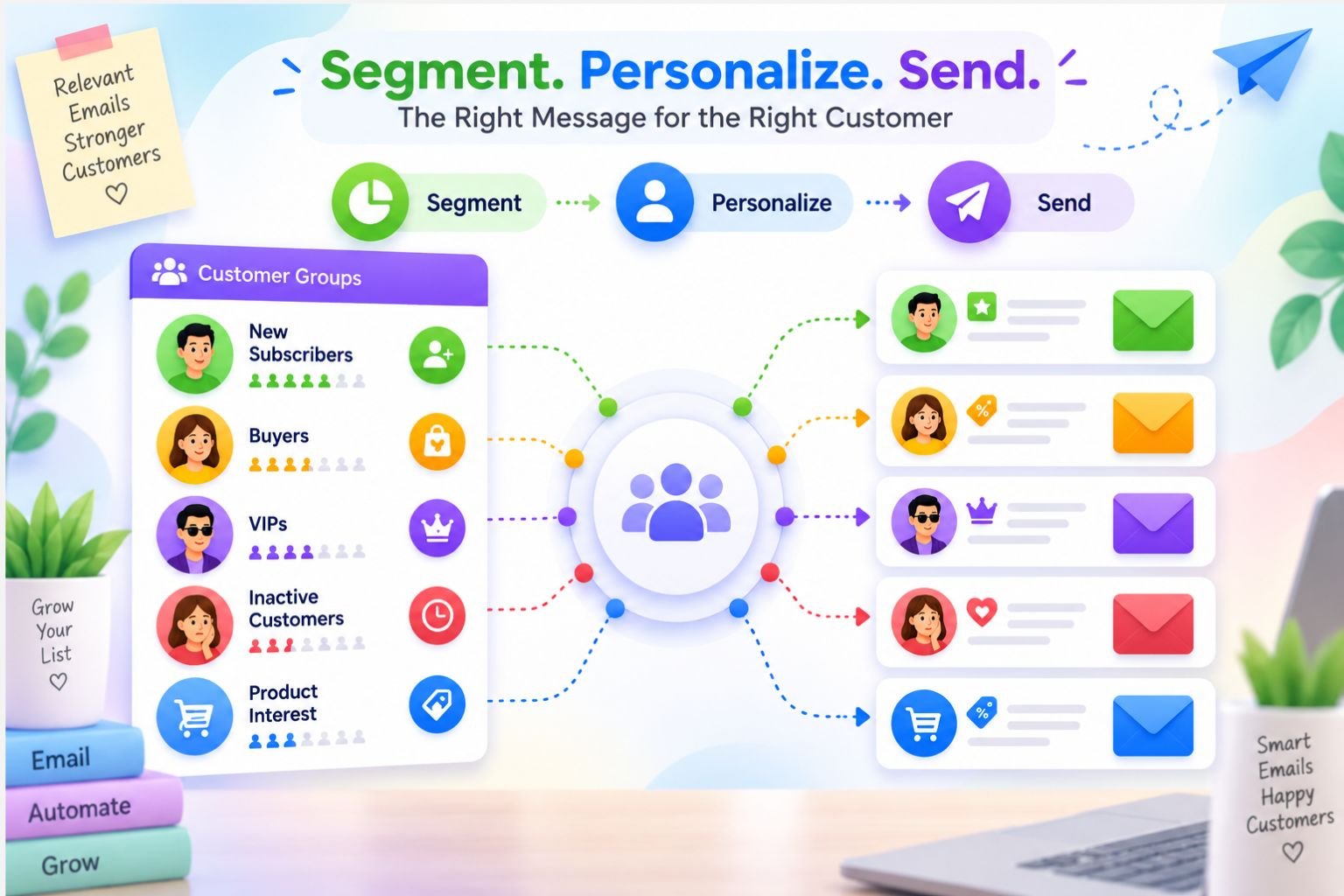 customer segmentation email workflow for ecommerce